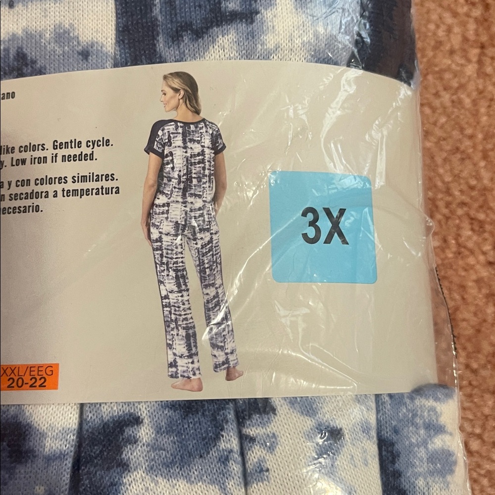 Lucky brand 4 pieces pajama set ,brand new - Picture 5 of 12